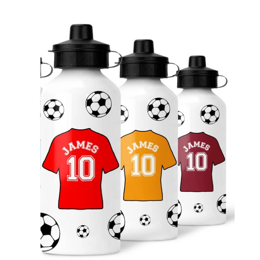 Botellas Personalizadas 400ml – Estilo Fútbol ⚽