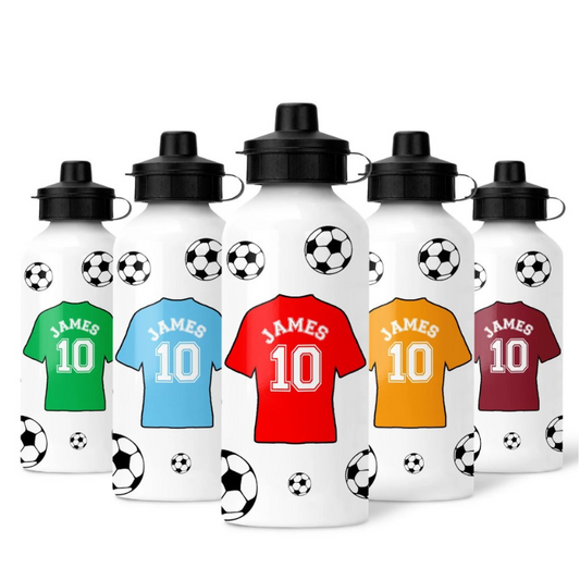 Botellas Personalizadas 400ml – Estilo Fútbol ⚽