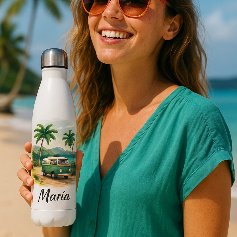 Botella Personalizada de Acero Inoxidable 700 ml – Aislante, Eco-Friendly, Grabado