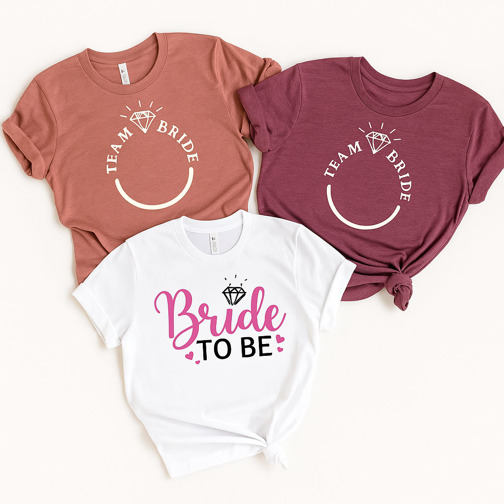 👰✨ Camisetas Personalizadas para Despedidas de Soltera – El Team de la Novia más divertido