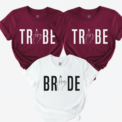 👰💎 Camisetas Personalizadas “La Tribu de la Novia” – Despedidas de Soltera con Estilo y Actitud