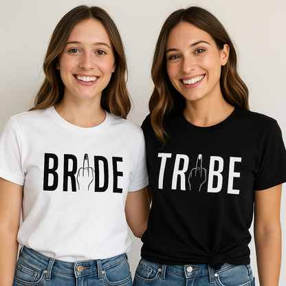 👰💎 Camisetas Personalizadas “La Tribu de la Novia” – Despedidas de Soltera con Estilo y Actitud