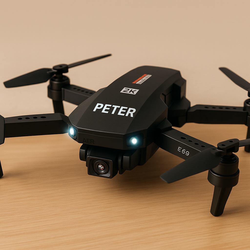 🚀 E88 Drone 4K Personalizado con Nombre – Cámara Dual HD, Profesional y Plegable
