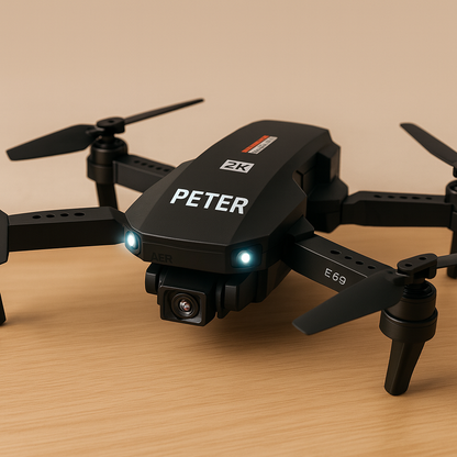 🚀 E88 Drone 4K Personalizado con Nombre – Cámara Dual HD, Profesional y Plegable