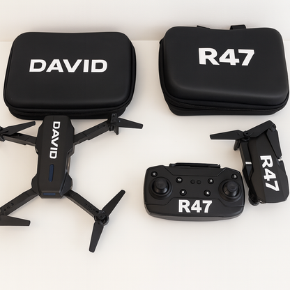 🚀 E88 Drone 4K Personalizado con Nombre – Cámara Dual HD, Profesional y Plegable