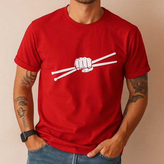Camiseta para Hombre – Diseño Baterista