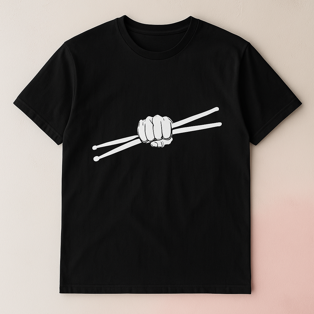 Camiseta para Hombre – Diseño Baterista