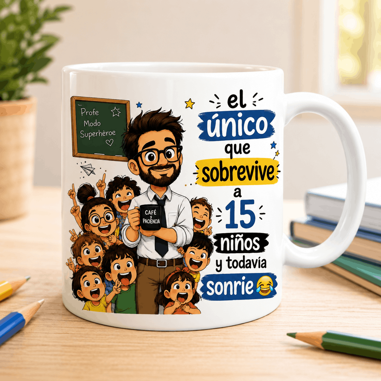 Taza Personalizada para Profesor | Regalo Original para Maestros y Fin de Curso