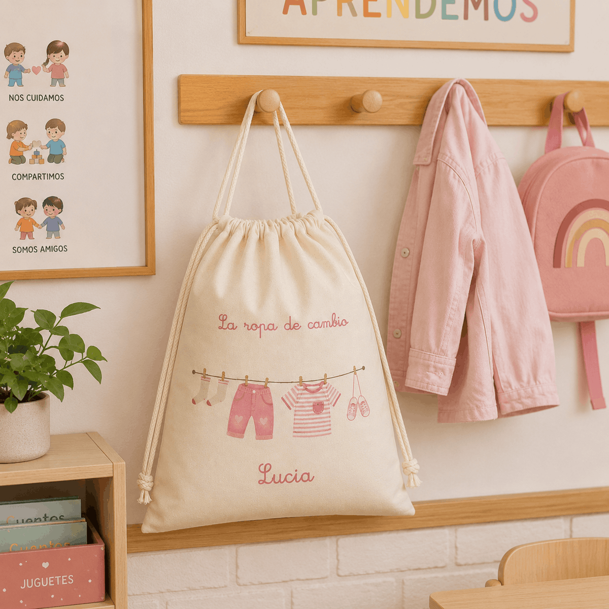 Bolsa Personalizada para Ropa de Cambio Infantil