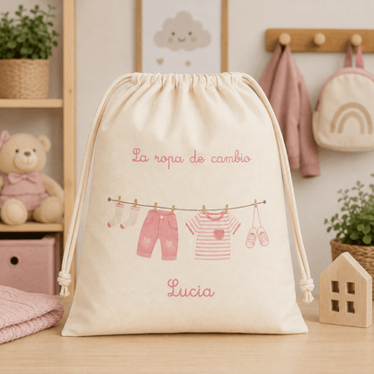Bolsa Personalizada para Ropa de Cambio Infantil