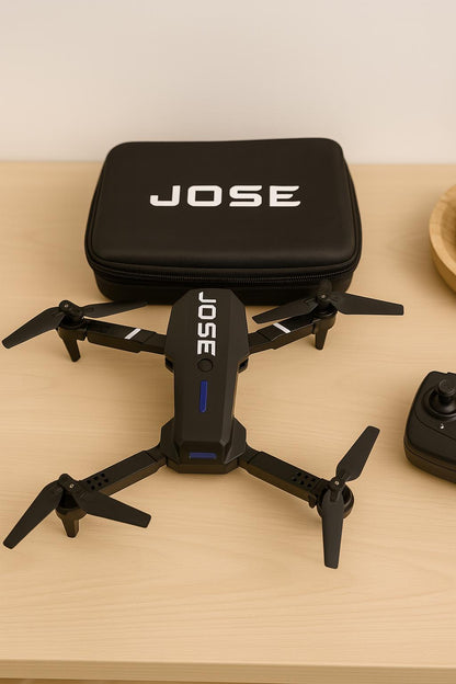 🚀 E88 Drone 4K Personalizado con Nombre – Cámara Dual HD, Profesional y Plegable